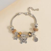 Wholesale Jewelry Basic Simple Style Classic Style Star Heart Shape Crown Alloy Beaded Bracelets sku image 3