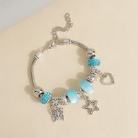 Wholesale Jewelry Basic Simple Style Classic Style Star Heart Shape Crown Alloy Beaded Bracelets main image 5