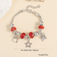 Wholesale Jewelry Basic Simple Style Classic Style Star Heart Shape Crown Alloy Beaded Bracelets sku image 7