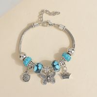 Wholesale Jewelry Basic Simple Style Classic Style Star Heart Shape Crown Alloy Beaded Bracelets sku image 2