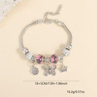 Wholesale Jewelry Basic Simple Style Classic Style Star Heart Shape Crown Alloy Beaded Bracelets sku image 5