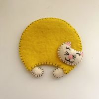 Cute Cartoon Wool Felt 1 Piece sku image 4