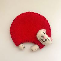 Cute Cartoon Wool Felt 1 Piece sku image 5