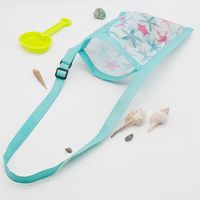 Kid'S Small Net Solid Color Vacation Beach Square Open Crossbody Bag main image 2