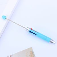 1 Piece Solid Color Class School ABS Plastic Classic Style Ballpoint Pen sku image 7