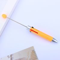 1 Piece Solid Color Class School ABS Plastic Classic Style Ballpoint Pen sku image 3