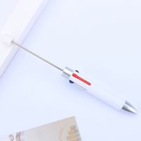 1 Piece Solid Color Class School ABS Plastic Classic Style Ballpoint Pen sku image 2