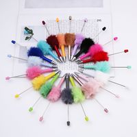 1 Piece Solid Color Learning School ABS Plastic Casual Simple Style Ballpoint Pen main image 1