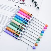 1 Piece Solid Color Class School ABS Plastic Classic Style Ballpoint Pen main image 5