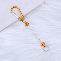 Simple Style Solid Color Aluminum Unisex Carabiner sku image 4