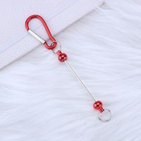 Simple Style Solid Color Aluminum Unisex Carabiner sku image 9