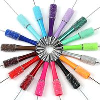 1 Piece Gradient Color Solid Color Class Learning ABS Plastic Casual Preppy Style Ballpoint Pen main image 5