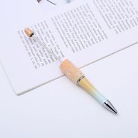 1 Piece Gradient Color Solid Color Class Learning ABS Plastic Casual Preppy Style Ballpoint Pen sku image 25