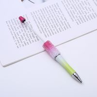 1 Piece Gradient Color Solid Color Class Learning ABS Plastic Casual Preppy Style Ballpoint Pen sku image 32