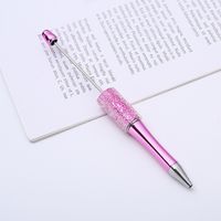 1 Piece Gradient Color Solid Color Class Learning ABS Plastic Casual Preppy Style Ballpoint Pen sku image 48