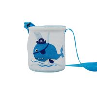 Kinder Mittel PVC Tier Unterwasserwelt Ferien Reißverschluss Strandtasche sku image 4