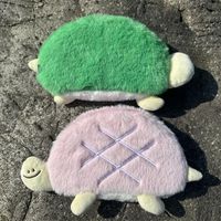 Women's Tortoise Plush Zipper Wallets main image 3