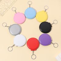 Simple Style Commute Solid Color Arylic Women's Bag Pendant Keychain main image 1