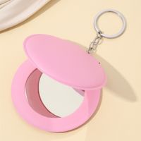Simple Style Commute Solid Color Arylic Women's Bag Pendant Keychain main image 4