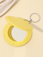 Simple Style Commute Solid Color Arylic Women's Bag Pendant Keychain sku image 2