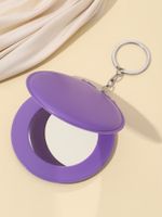 Simple Style Commute Solid Color Arylic Women's Bag Pendant Keychain sku image 6