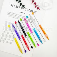 1 Piece Solid Color Class Learning New Year Mother'S Day Father'S Day ABS Plastic Casual Preppy Style Pencil main image 4