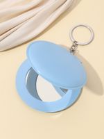 Simple Style Commute Solid Color Arylic Women's Bag Pendant Keychain sku image 7