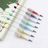 1 Piece Solid Color Class Daily ABS Plastic Simple Style Ballpoint Pen main image 1