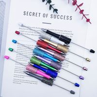 1 Piece Solid Color Class Learning ABS Plastic Casual Preppy Style Ballpoint Pen main image 1