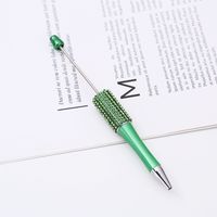 1 Piece Solid Color Learning Daily ABS Plastic Casual Ballpoint Pen sku image 8