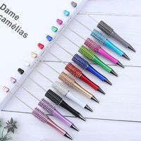 1 Piece Solid Color Learning Daily ABS Plastic Casual Ballpoint Pen main image 6