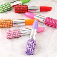 1 Piece Solid Color Class Learning ABS Plastic Casual Ballpoint Pen main image 1