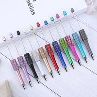 1 Piece Solid Color Learning Daily ABS Plastic Casual Ballpoint Pen main image 4