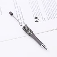 1 Piece Solid Color Class Learning ABS Plastic Casual Preppy Style Ballpoint Pen sku image 10