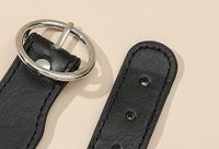Basic Modern Style Classic Style Geometric Pu Leather Women's Leather Belts main image 3