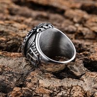 304 Stainless Steel Hip-Hop Streetwear Geometric Rings main image 7