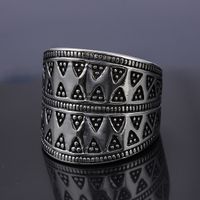 Hip-Hop Streetwear Geometric 304 Stainless Steel Men's Rings main image 7