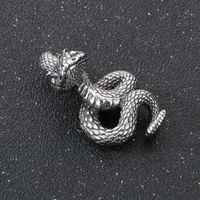 1 Piece 25*47mm 304 Stainless Steel Snake Pendant Chain main image 8