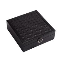 Fashion Argyle Pu Leather Jewelry Boxes sku image 6