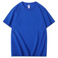 Unisex T-shirt Short Sleeve T-shirts Patchwork Basic Solid Color main image 4