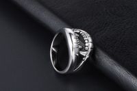 IG Style Retro Cool Style Teeth 304 Stainless Steel Polishing Men's Rings main image 6