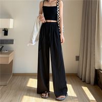 Women's Holiday Daily Simple Style Solid Color Full Length Casual Pants main image 4