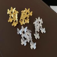 1 Pair Modern Style Simple Style Classic Style Butterfly Alloy Ear Studs main image 1
