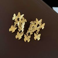 1 Pair Modern Style Simple Style Classic Style Butterfly Alloy Ear Studs main image 4