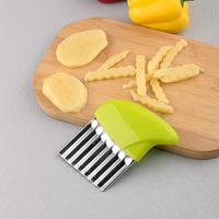 Casual Solid Color Plastic Chopping Board Fruit Knife 1 Set main image 3