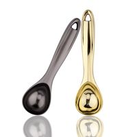 Simple Style Solid Color Zinc Alloy Ball Scoop 1 Piece main image 1