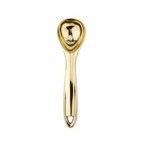 Simple Style Solid Color Zinc Alloy Ball Scoop 1 Piece sku image 1