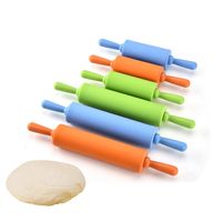 Casual Solid Color Silica Gel Rolling Pin 1 Piece main image 6
