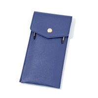 Solid Color Pu Learning Simple Style Pencil Case sku image 5