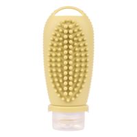 Casual Solid Color Edible Silicon Shampoo Brush sku image 4